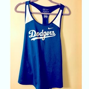 NIKE x DODGERS women’s racer back top